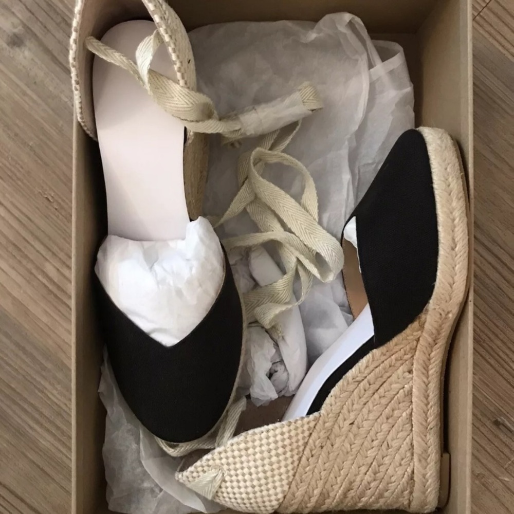 Reformation Camille Espadrille Wedge Sandals $158